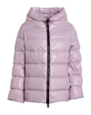 Herno Woman Puffer Lilac Size 8 Polyamide In Purple