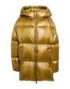 Herno Woman Puffer Lime Green Size 16 Polyamide
