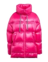Herno Woman Puffer Magenta Size 12 Polyamide