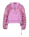 Herno Woman Puffer Mauve Size 8 Polyamide In Purple
