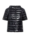 Herno Woman Puffer Midnight Blue Size 2 Polyamide