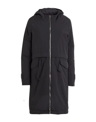 Herno Woman Puffer Midnight Blue Size 6 Polyamide, Polyurethane In Blue