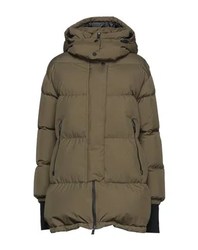 Herno Woman Puffer Military Green Size 0 Polyester, Gore-tex
