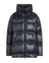 Herno Woman Puffer Navy Size 12 Polyamide
