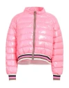Herno Woman Puffer Pink Size 8 Polyamide, Polyurethane, Elastane In Pink