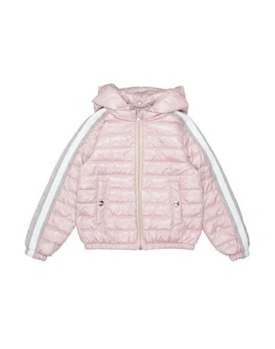 Herno Woman Puffer Pink Size 8 Polyamide, Viscose, Metallic Fiber, Elastane