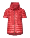 Herno Woman Puffer Red Size 6 Polyamide, Polyester In Red