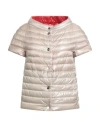 Herno Woman Puffer Sand Size 6 Polyamide In Neutral