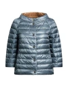 Herno Reversible Ultralight Down Jacket In Blue