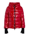 Herno Woman Puffer Tomato Red Size 10 Polyamide