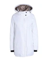 Herno Woman Puffer White Size 6 Polyester, Ptfe - Polytetrafluoroethylene