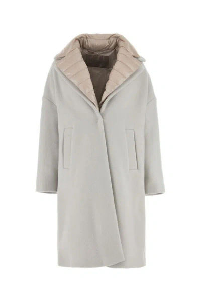 Herno Beige Long Casual Jacket