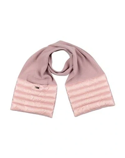 Herno Woman Scarf Blush Size M Wool, Viscose, Polyamide, Cashmere In Pink