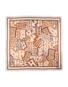 Herno Woman Scarf Camel Size - Silk In Sand