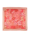 Herno Woman Scarf Coral Size - Silk In Red