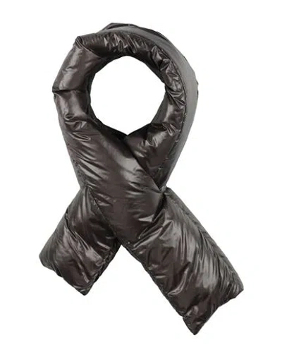 Herno Woman Scarf Grey Size - Polyamide In Black