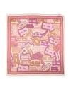 Herno Woman Scarf Lilac Size - Silk In Purple
