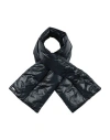 Herno Woman Scarf Midnight Blue Size - Polyamide