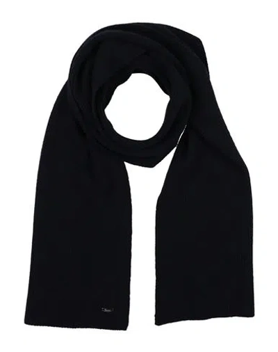Herno Woman Scarf Midnight Blue Size - Wool In Black
