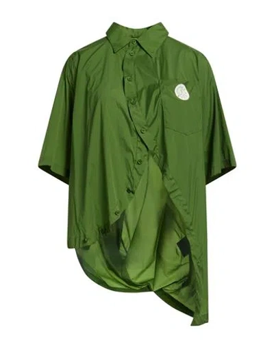 Herno Woman Shirt Light Green Size S Polyamide, Elastane
