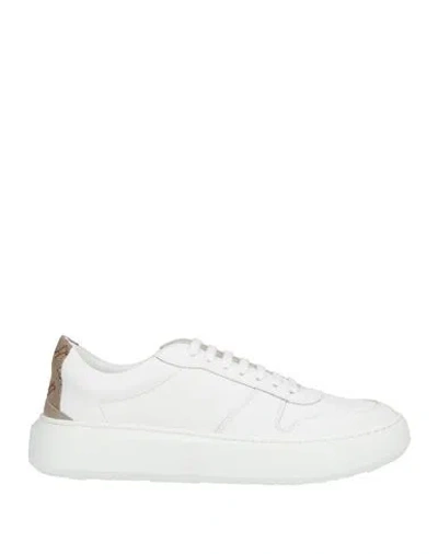 Herno Woman Sneakers White Size 7 Leather