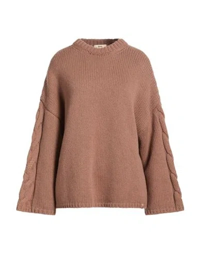Herno Woman Sweater Antique Rose Size 6 Cashmere In Pink