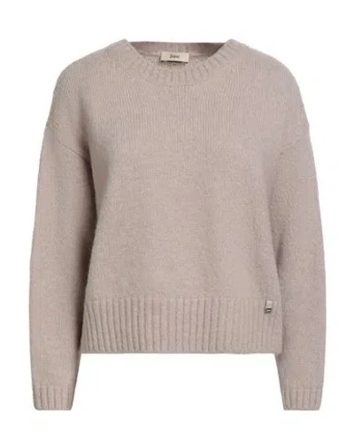 Herno Woman Sweater Beige Size 4 Alpaca Wool, Polyamide, Wool, Cotton, Polyester