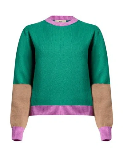 Herno Woman Sweater Green Size 0 Cashmere