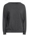 Herno Woman Sweater Grey Size 2 Wool, Cotton, Polyester In Grey