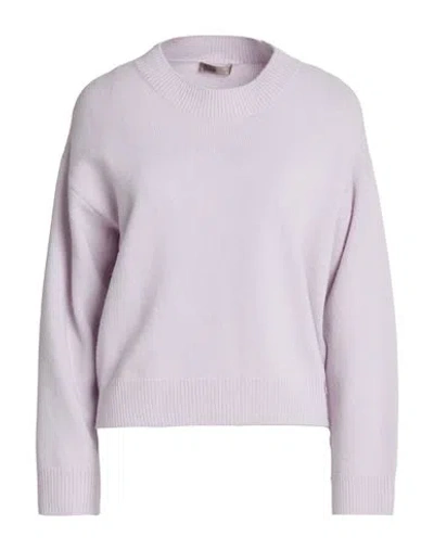 Herno Woman Sweater Lilac Size 4 Wool, Cashmere In Purple
