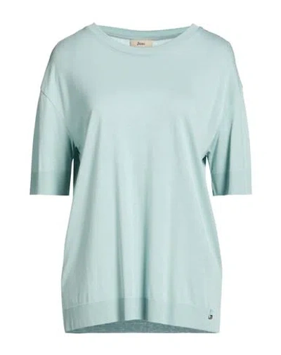 Herno Woman Sweater Sage Green Size 14 Lyocell, Cotton, Polyester