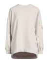 Herno Woman Sweatshirt Light Grey Size 6 Polyester, Elastane In Gray