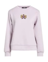 Herno Woman Sweatshirt Lilac Size 6 Polyester, Viscose, Elastane In Purple