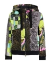 Herno Woman Sweatshirt Military Green Size 6 Cotton In Multi