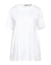 Herno Woman T-shirt White Size 12 Cotton In White