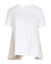 Herno Woman T-shirt White Size 6 Cotton, Polyester In White