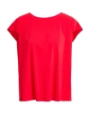 Herno Woman Top Red Size 10 Polyamide, Elastane In Red