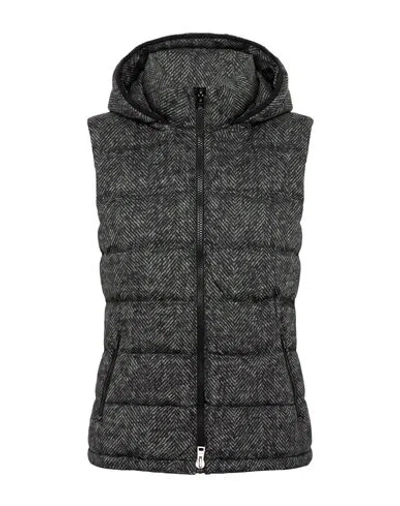 Herno Woman Vest Black Size 6 Polyamide