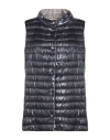 Herno Woman Vest Midnight Blue Size 10 Polyamide In Blue