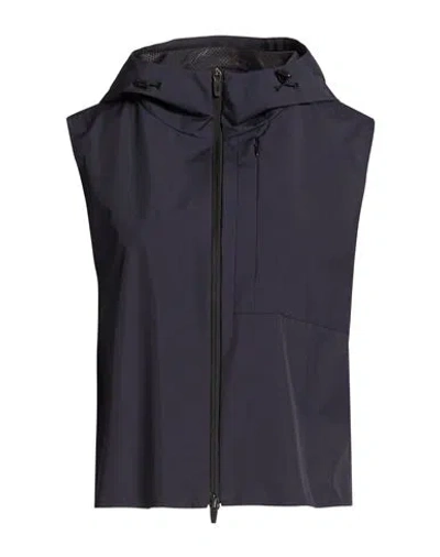 Herno Woman Vest Midnight Blue Size 8 Gore-tex