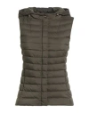 Herno Woman Vest Military Green Size 0 Polyamide