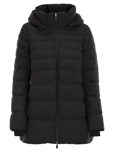 HERNO HERNO WOMEN 2-LAYER HOODED DOWN JACKET