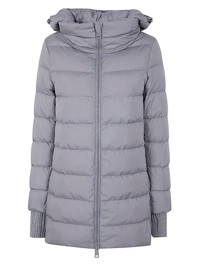HERNO WOMEN'S A-SHAPE CHAMOIX DOWN JACKET