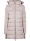 Herno Women "a-shape Chamonix" Jacket In Pink
