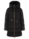 Herno Women A-shape Down Jacket With Hood In Multi