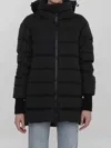 Herno Medium Down Jacket With Hood In Black