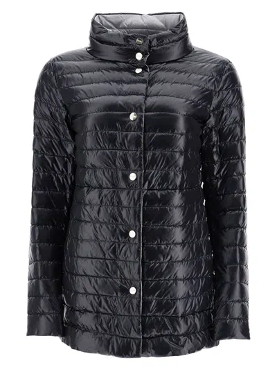 HERNO WOMEN'S A-SHAPE REVERSIBLE PUFFER JACKET