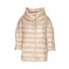 Herno Women Aminta Ultralight Down Jacket In Neutral