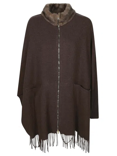 HERNO HERNO WOMEN'S CAPE WRAP COAT