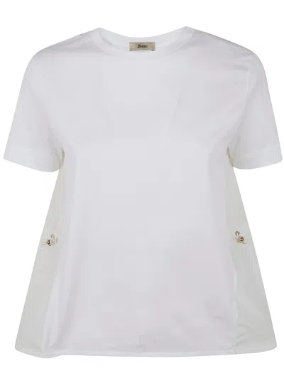 Herno Women Classic T-shirt In White